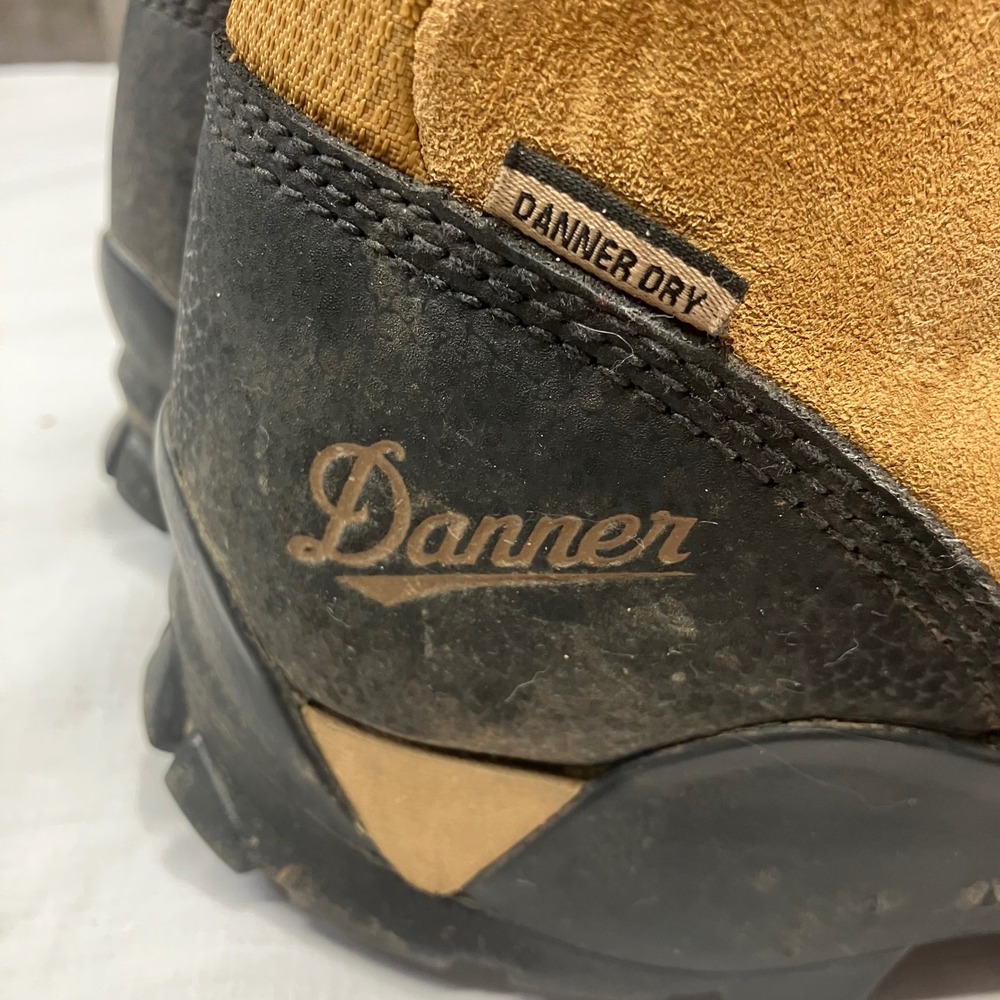 Danner Womens Panorama Mid Brown Red Hiking Boots Waterproof Size 9.5 Red Laces - Picture 6 of 9
